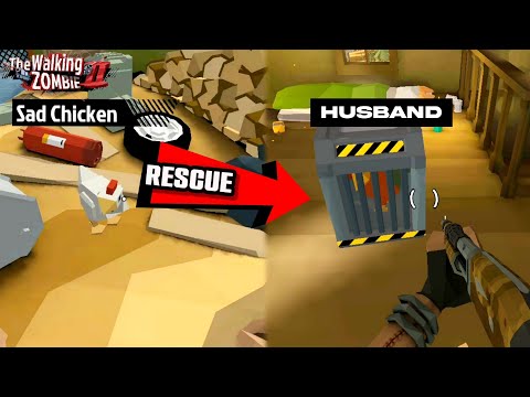 Finding the Husband of our Sad Chicken 🐔 | The Walking Zombie 2 | Alok.