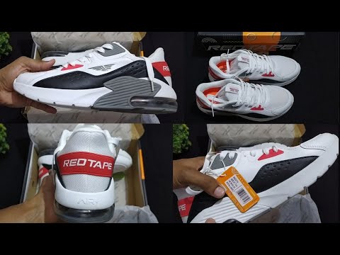 RedTape Men's Casual Sneakers Red/White Shoes Unboxing l Model:RSO2772 l Purchase From Myntra 🔥❤️