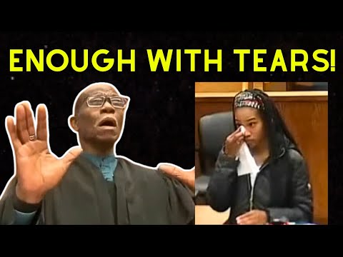 STOP CRYING! EVICTED WOMAN BREAKS DOWN IN TEARS BEFORE JUDGE!