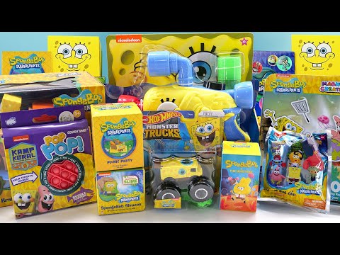 SpongeBob SquarePants Collection Unboxing Review ASMR