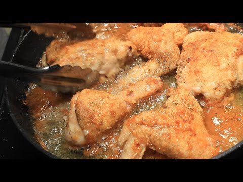 Grandma Huffine's Old Fashion Pan Fried Chicken ~ Best Fried Chicken ~ Easy