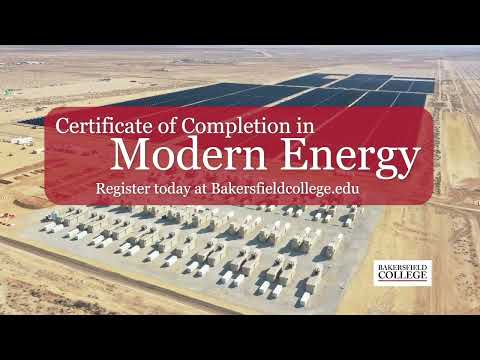 Modern Energy Certificate of Completion Fall 2022