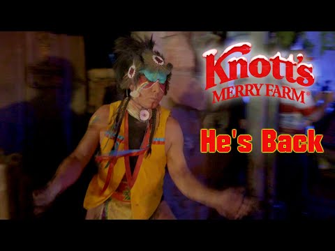 Native American Dancer RETURNS To Knott's Berry Farm During Knott's Merry Farm 2023