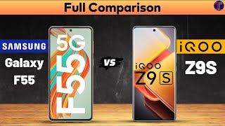 Samsung Galaxy F55 vs iQOO Z9s : Full Comparison⚡Which One Is Better?