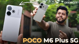 POCO M6 Plus 5G Review ✨ Glass Back, SD 4 Gen 2 | Best Phone Under 15000?