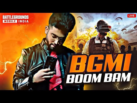 BGMI BOOM BAAM GAMEPLAY 🔥🔥 BGMI LIVE