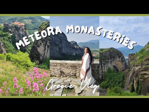 Greece Day 8 Vlog 🇬🇷 Visiting the Meteora Monasteries #Greece #Meteora