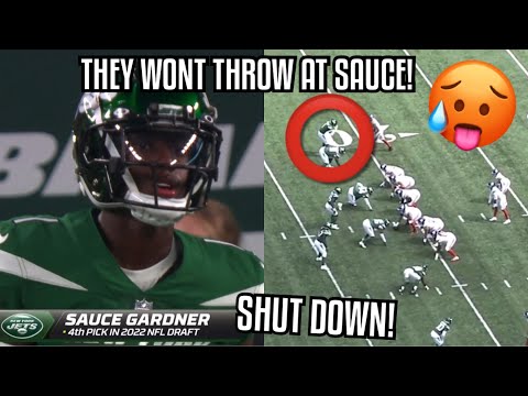 Sauce Gardner ‘LOCKDOWN’ Vs Giants! 🥶 *FILM & Highlights (Jets vs Giants NFL Preseason Highlights)