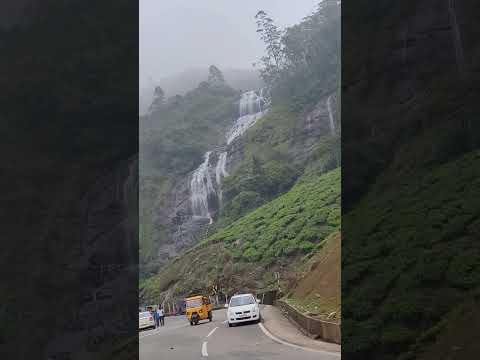 Beauty of Nature | Munnar waterfall #shorts