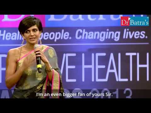 Watch Mandira Bedi become a fan of Dr Batra’s® at Dr Batra’s® Positive Health Awards