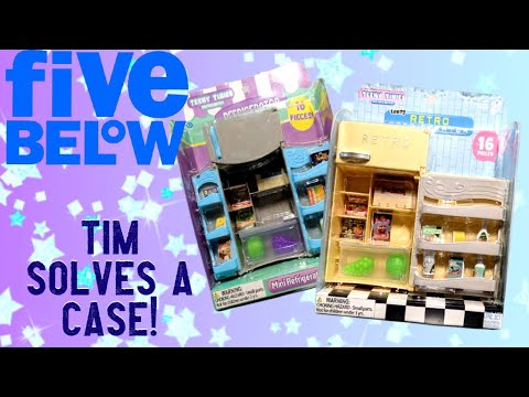 Stocked Mini Fridges! | Teeny Tinies Mini Refrigerators | 5 Below Toys | Adult Collector Review