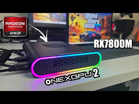 ONEXGPU 2 with AMD Radeon RX7800M: Mind-Blowing Perfomance!