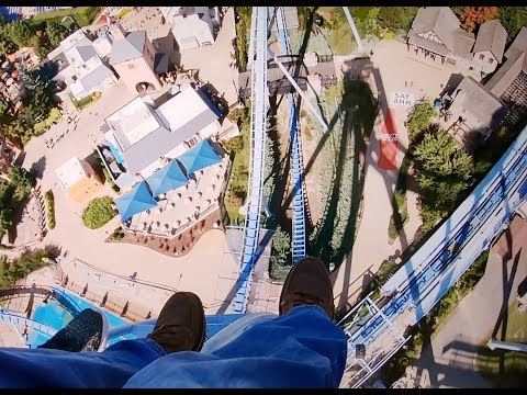 Paraplegic Rides Rollercoasters - Busch Gardens Williamsburg, VA Second Attempt