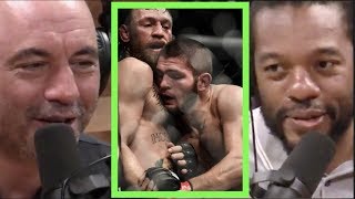 Herb Dean on What Khabib Says During His Fights | Joe Rogan