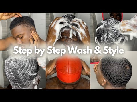 360 Waves Wash & Style | Step By Step Tutorial