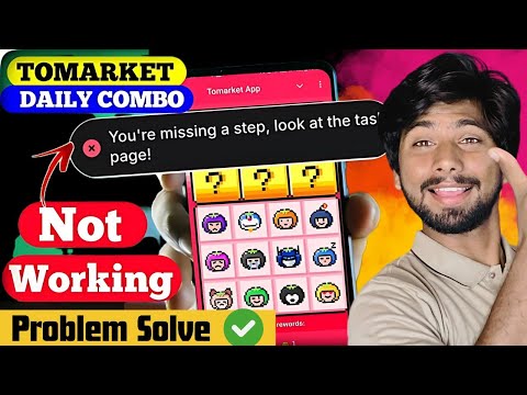 Tomarket You're Missing a Step Combo Problem | Tomarket daily combo, tomarket airdrop