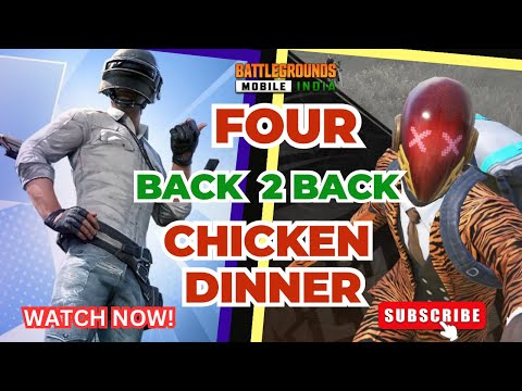 WATCH NOW BGMI BACK-TO-BACK 4 CHICKEN DINNER IN A ROW || SUNSANTICAL DAI AAGO GAMEPLAY || NEPLAI