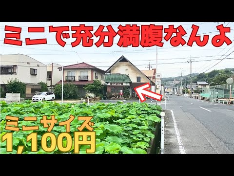 【レトログルメ193】岡山県でハンバーグ食べたくなったらここで間違いねぇけん