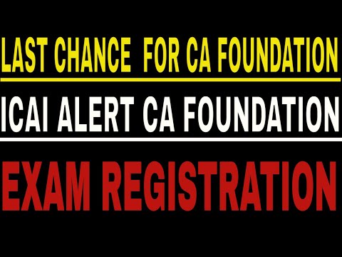 || CA Foundation Students Alert December Exam 2022|| ICAI Urgent Reminder|