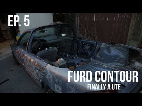 FORD CONTOUR "the whatever build" pt. 5 [FINALLY A UTE]