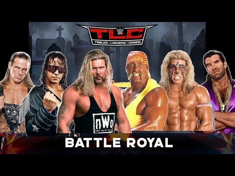 Wrestling Legends | 6-Men Battle Royal | WWE TLC Arena