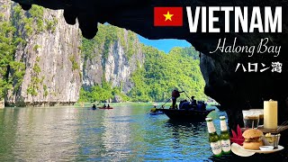 【ベトナム編🇻🇳ハロン湾】ベトナムの世界遺産最高🌟ベトナム・コーヒー☕️ 鍾乳洞・カヌー⛰️🛶 ベトナム料理🍽️ 空港のタクシー詐欺の全容を公開🚖☠️ 飛んだベーコン🥓