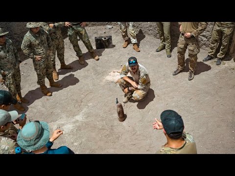 EOD Technicians From 🇺🇸🇲🇽🇵🇪🇰🇷 🇳🇱 share ordinance disposal capabilities during Exercise RIMPAC 2024