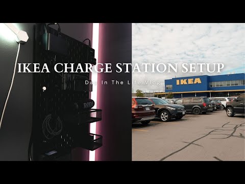 IKEA Trip | DIY Matte Black Charge Station