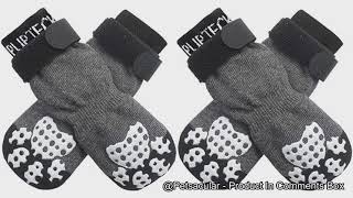 PUPTECK Anti-Slip Dog Socks Review: Essential Paw Protection & Traction for All Sizes