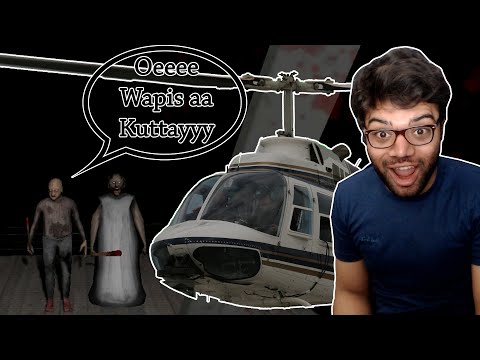 Funny Helicopter Escape In Granny Chapter 2