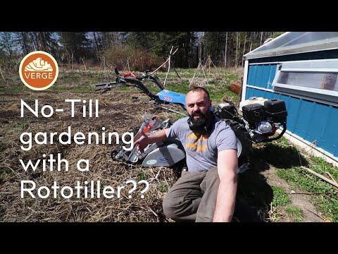 The Rototiller We Recommend for Starting Your No-Till Garden