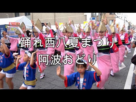 踊れ西八夏まつり2023～阿波おどり 全参加連ダイジェスト動画（流し踊り・総踊り）