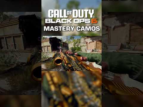 Black Ops 6 Gameplay - MASTERY CAMOS #callofduty #blackops6