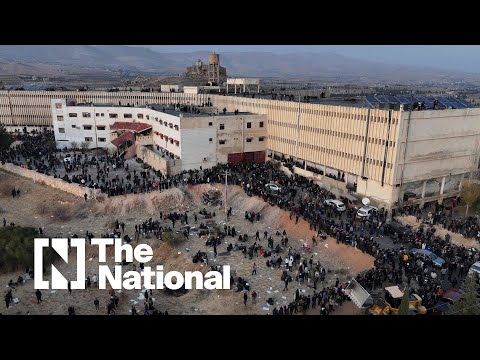 Syrians search for loved ones in Sednaya prison