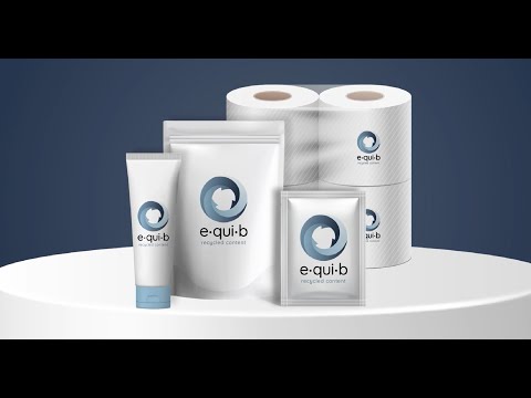 e-qui-b Recycled Content Sustainable Packaging