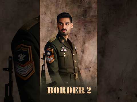 Ahan Shetty In Border 2 🔥 || #shorts