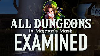 The Dungeon Design of Majora's Mask - ALL DUNGEONS Examined