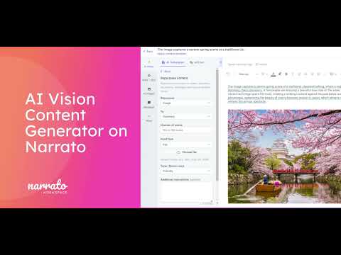 How to Transform Images into Engaging Content with Narrato’s AI Vision Content Generator