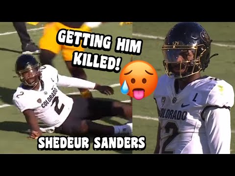 Shedeur Sanders GETTING KILLED Vs Arizona State 🥵 Colorado Vs Arizona State 2023 highlights