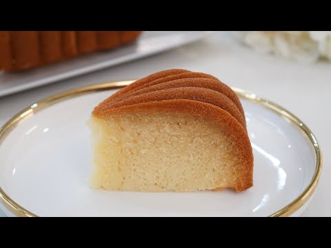 Moist Hot Milk Cake Without Egg