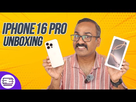 iPhone 16 Pro Unboxing Malayalam [Desert Titanium] | A18 Pro Bionic | iOS18