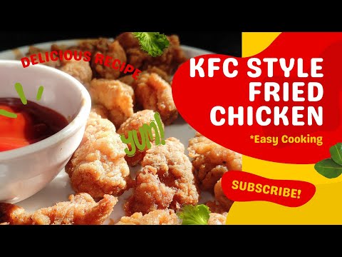 KFC Style Chicken popcorn #kfc #kfcchicken