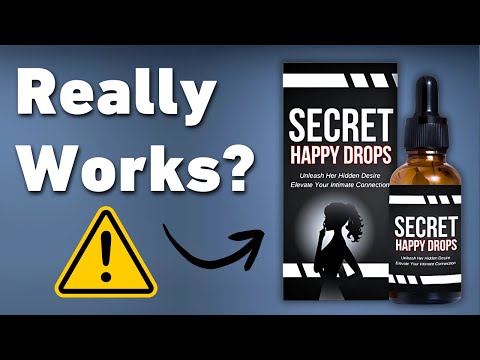 Secret Happy Drops Review - Legit or Scam Product?