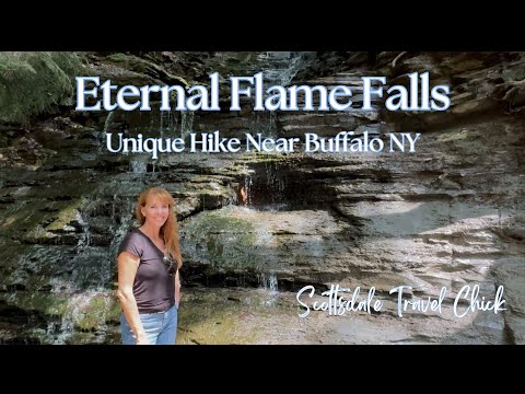 Hiking To The Eternal Flame In Orchard Park, New York (Best Family Hike)