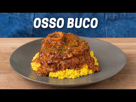 Cozy AF Braised Veal Shanks and Saffron Risotto