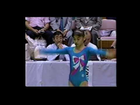 小菅麻里 Kosuge Mari (JPN) 1991 NHK Cup FX AA