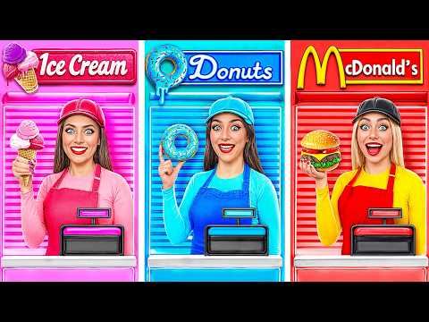 Cooking Challenge McDonald’s vs Ice Cream vs Donuts by Multi DO Challenge