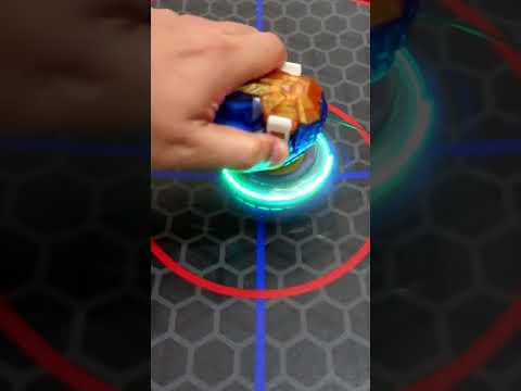 Glowing Valkyrie Barrier Beyblade Mod VS Dynamite Belial! Beyblade Burst DB #Shorts