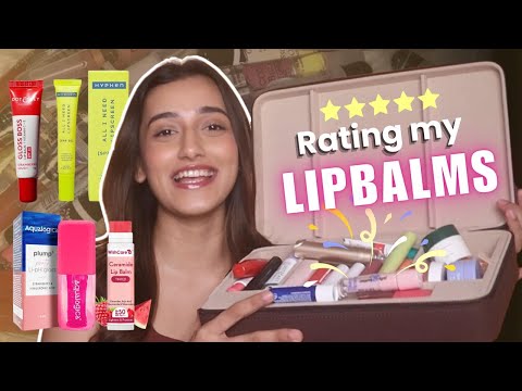 Reviewed 20 Lip Balms & these are WORTH your 💰! | Aashi Adani