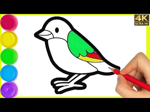 How to draw bird easy || how to draw flying bird easy || pakshi ka drawing  | Arya Drawing Art #bird